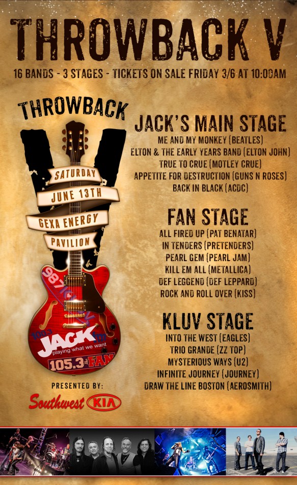 Jack FM's Throwback Festival