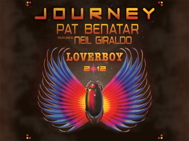 Journey, Pat Benatar and Loverboy