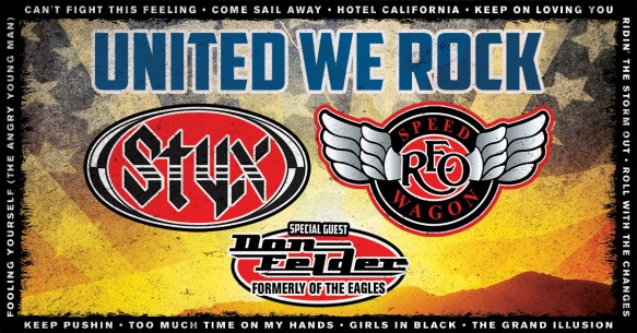 Styx, REO Speedwagon & Don Felder