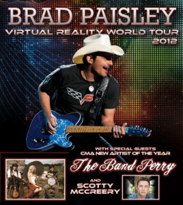 Brad Paisley and The Band Perry Gexa Energy Pavilion