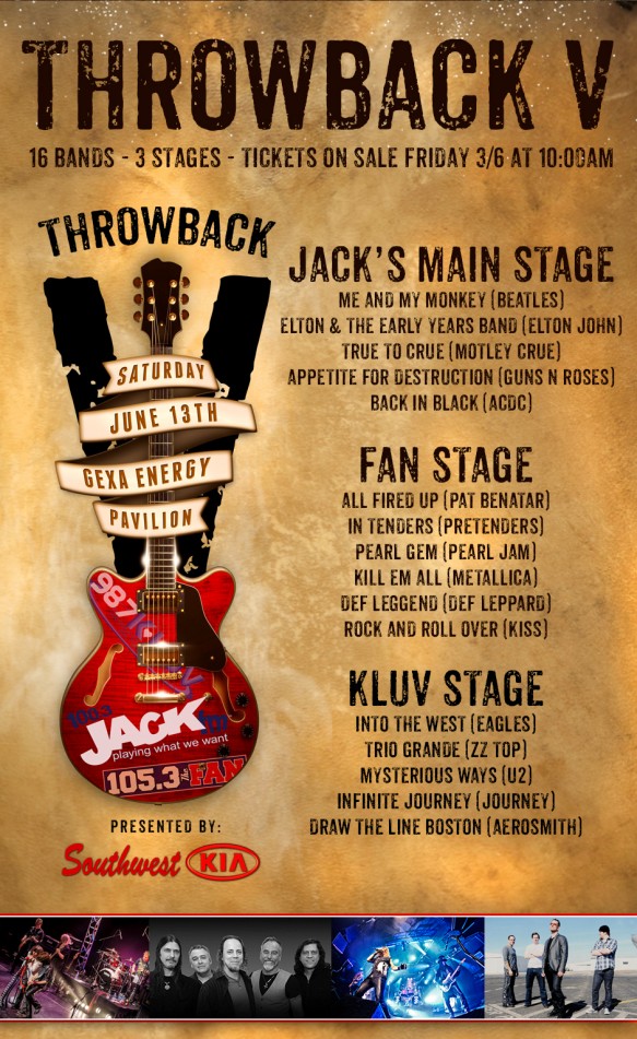 Jack FM's Throwback Festival